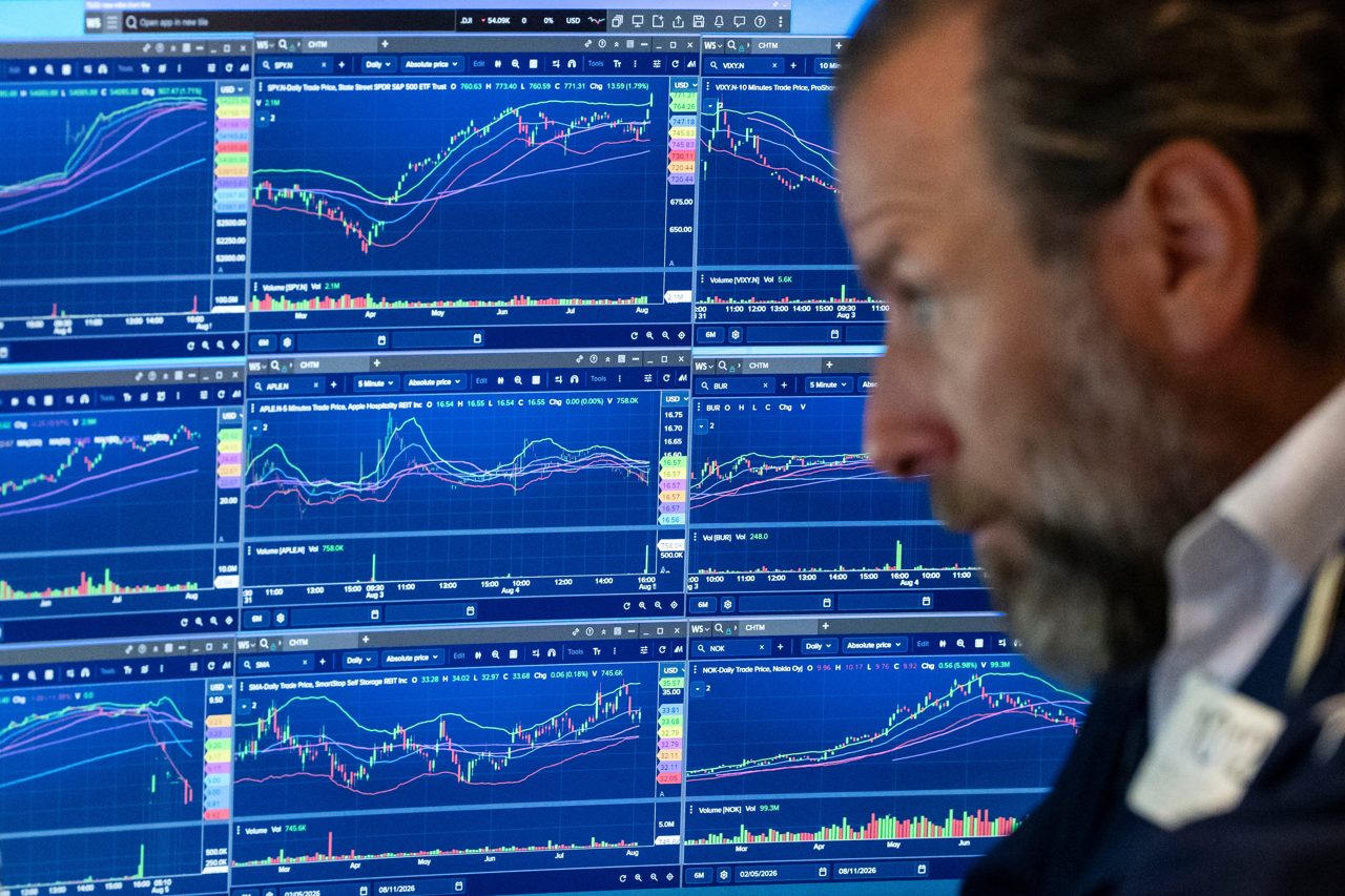US stocks jump as employers unexpectedly cut 23,000 jobs, raising hopes that rate hikes can wait