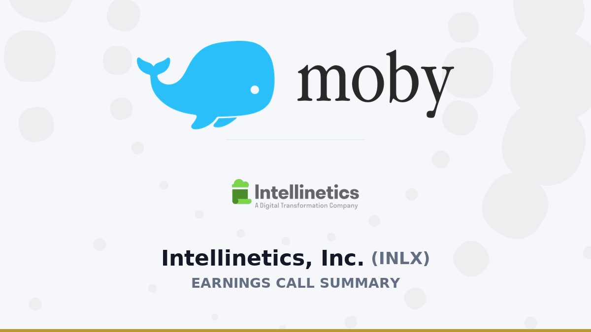Intellinetics, Inc. Q2 2026 Earnings Call Summary