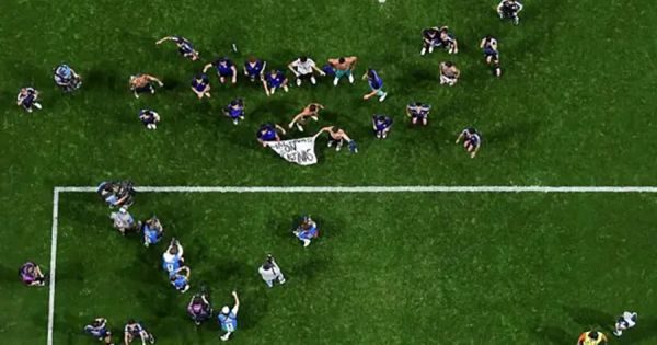 FIFA weighs possible sanctions against Argentina over Falklands banner against England