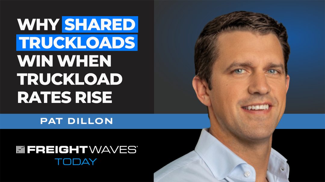Why Shared Truckload Wins When Truckload Rates Rise