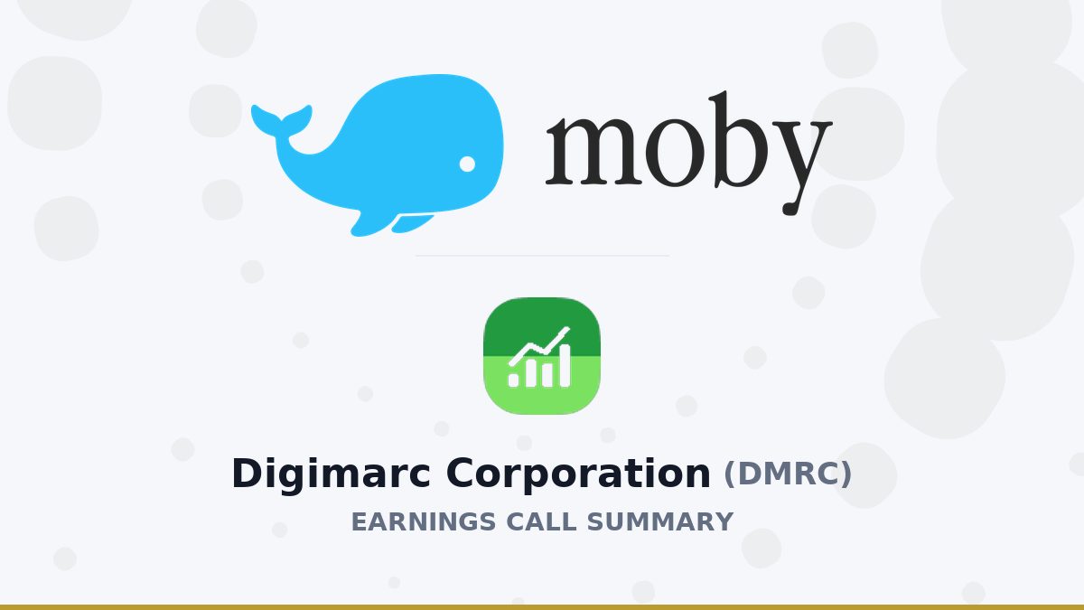 Digimarc Corporation Q2 2026 Earnings Call Summary