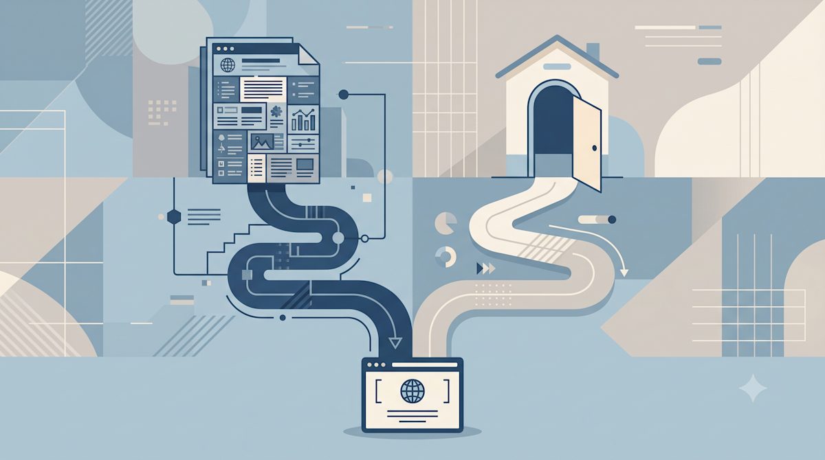 AI cites the deep pages but sends humans to the homepage — most sites are built backward