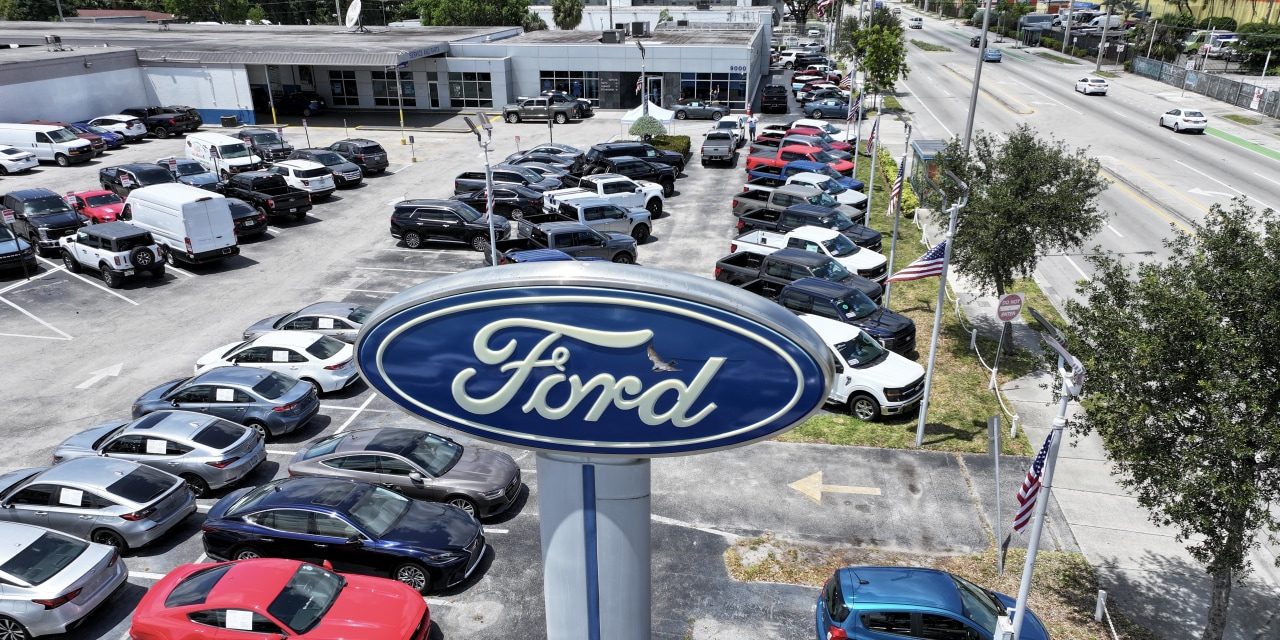 Ford’s Sales and Revenue Are Down. The Automaker Isn’t Sweating It.