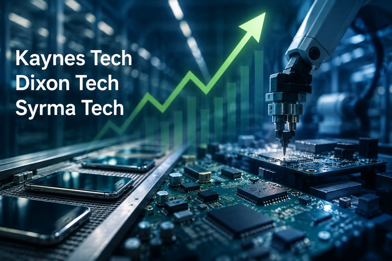 Kaynes Tech, Dixon Tech, Syrma shares rise up to 2% after govt notifies Rs 62,500 cr mobile manufacturing scheme