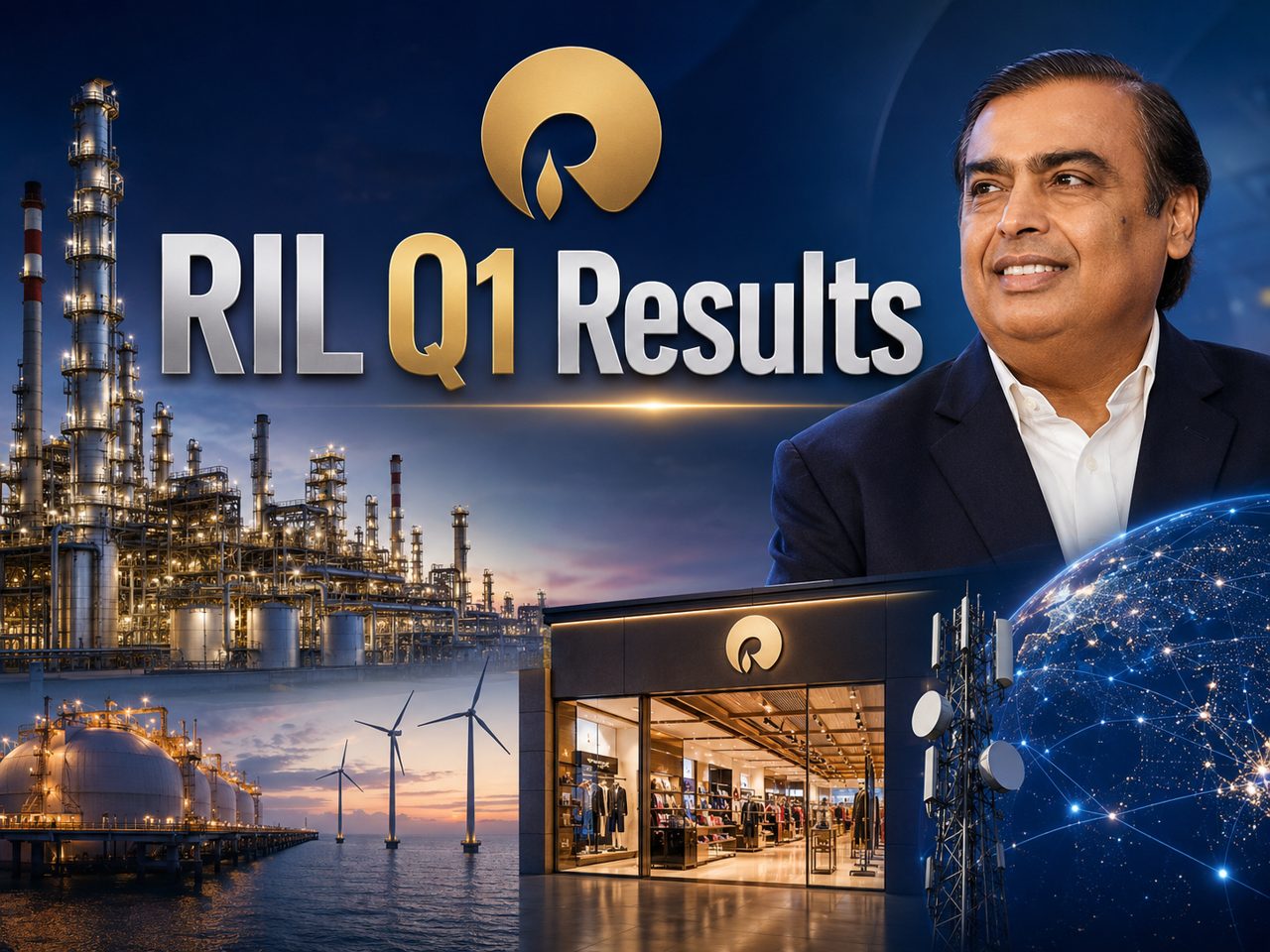RIL Q1 Results: Profit falls 22% YoY to Rs 20,946 crore due to one-time exceptional item; revenue up 25%