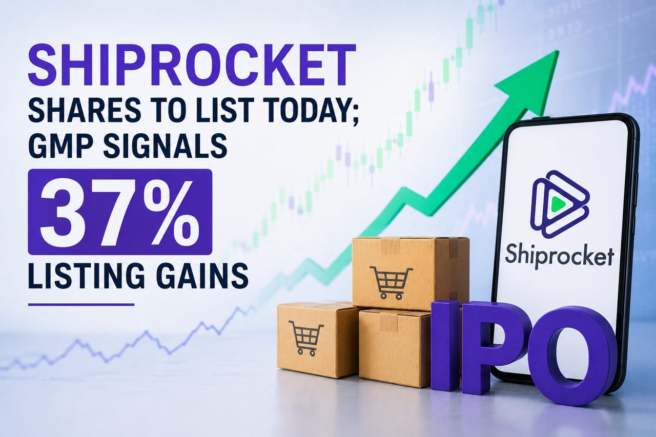 Shiprocket shares to list today; GMP signals 37% listing gains