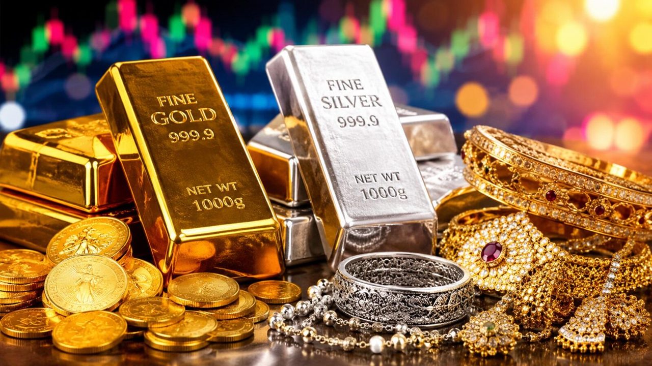 Gold prices rise marginally; silver rebounds Rs 2,000/kg as traders await US inflation data. Key levels to track