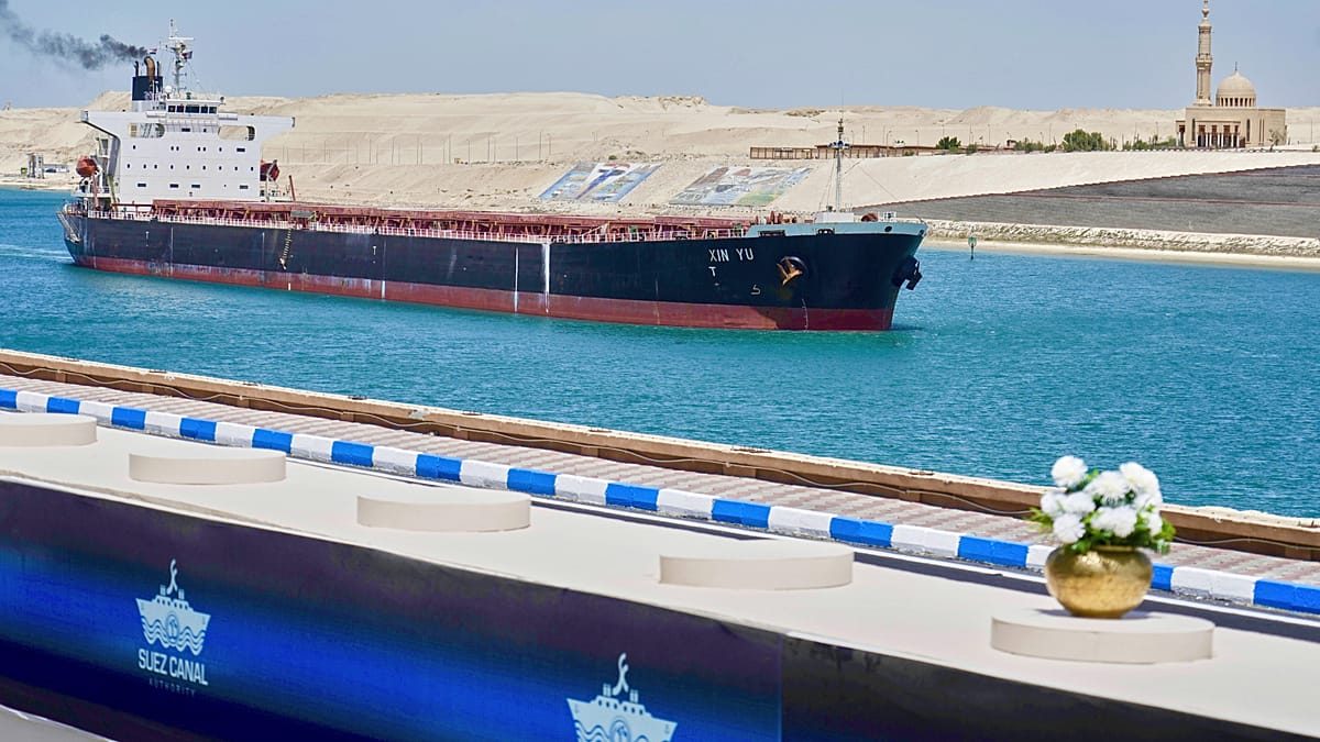 Maersk returns another Asia-Europe service through Suez, but wider return remains distant