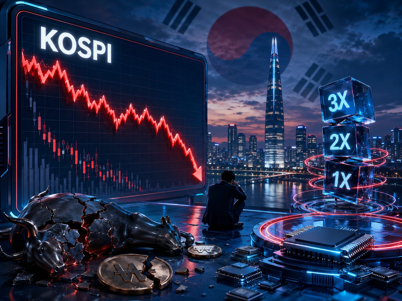 From stock euphoria to panic: South Korea investors face painful market fallout
