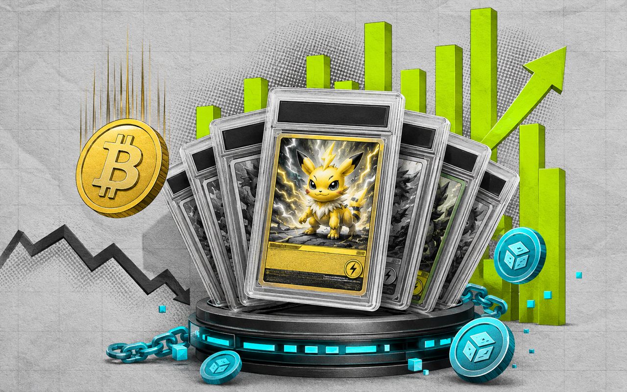 Pokémon Cards Beat Bitcoin and S&P 500 in 2026 as Collectibles Move Onchain