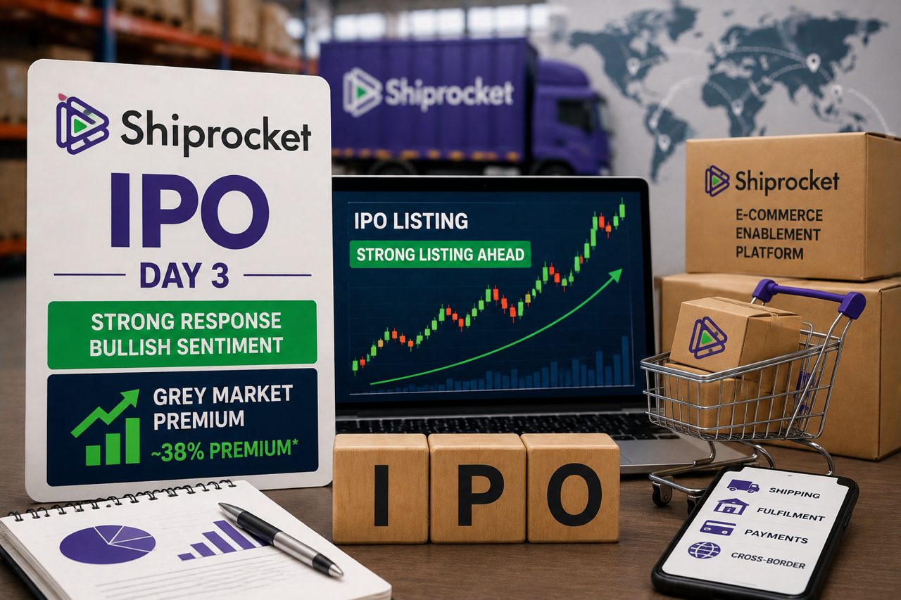 Shiprocket IPO Day 3: GMP signals 38% listing premium, subscribed 3.16 times; should you subscribe?