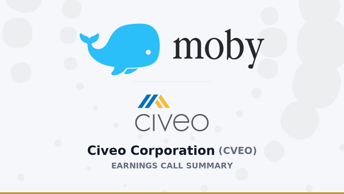 Civeo Corporation Q2 2026 Earnings Call Summary