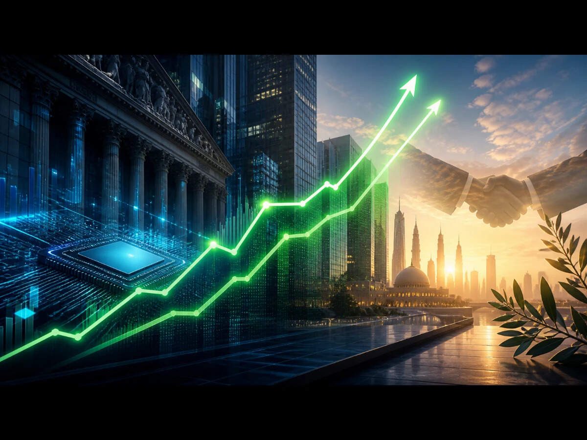 US stocks: Dow, S&amp;P 500 close at record highs as AI earnings impress, oil prices tumble