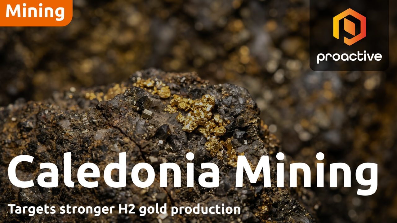 Caledonia Mining's Q2 gold output jumps 18%. CEO says it's all about the grade